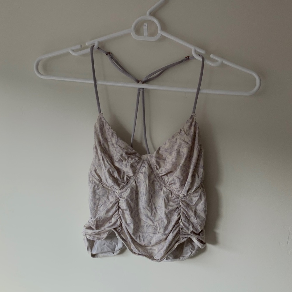 Out from under silky floral tank top